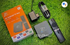 Z7 Android Tv Box ( 8Gb Ram -128Gb memory) Free delivery all Pakistan