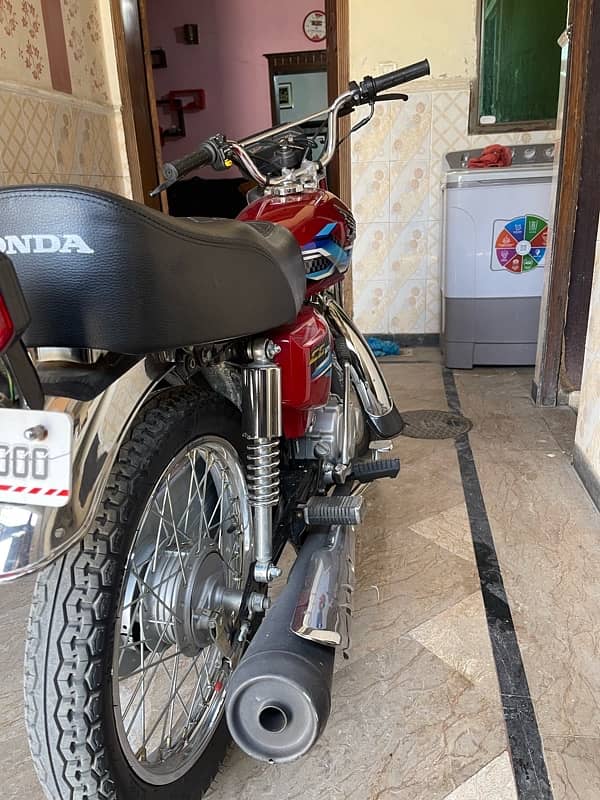 Honda 125 2024 5500km drive 2