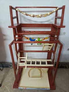 parrot stand wood 03131266203