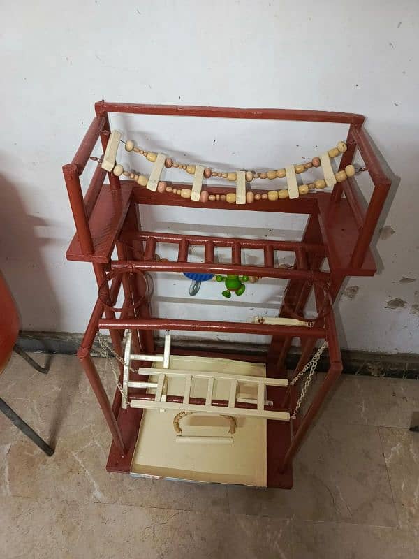 parrot stand wood 03131266203 4