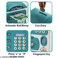 ATM Money Box with Fingerprint Sensor