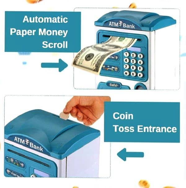 ATM Money Box with Fingerprint Sensor 5