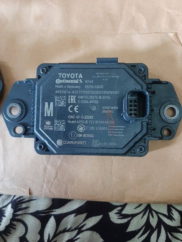 Toyota Yaris Radar Sensor 1