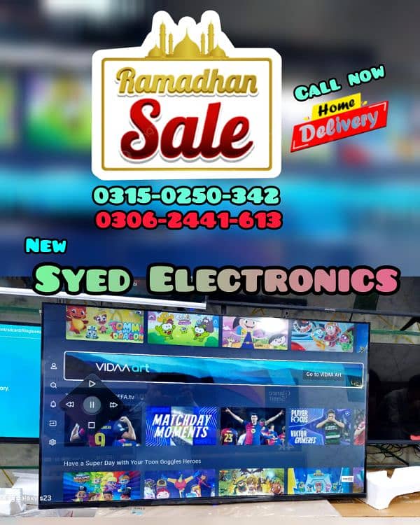 RAMADAN SALE BUY 65 INCH SMART ANDROID UHD LED TV 1