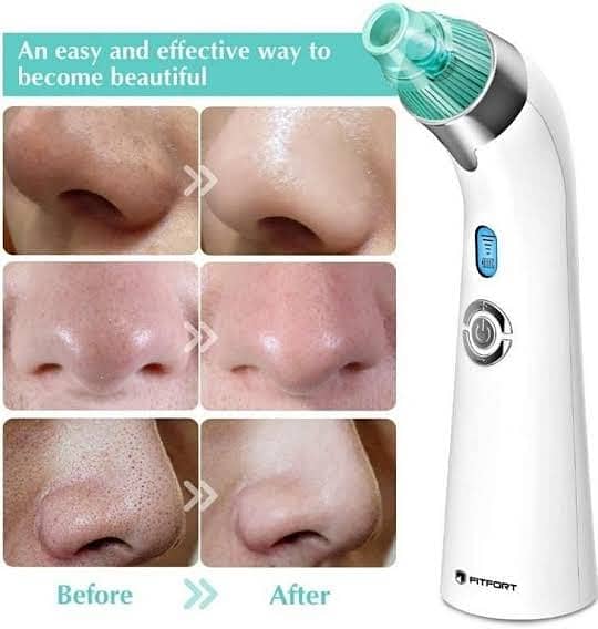 New Unused Fitfort Vacuum Suction Skincare Device Skin Cleaning 2