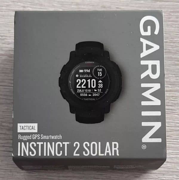 Garmin Instinct 2 Solar Tactical Edition Brand new 0