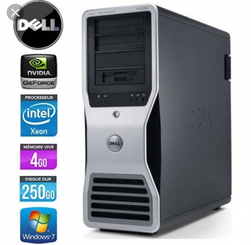 Dell T5400 8core 8 Cpu Better core i5 And core i7 4