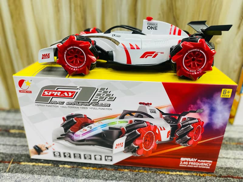 F1 Formula STUNT CAR Racing Remote Control (RC) Rechargeable car. 3