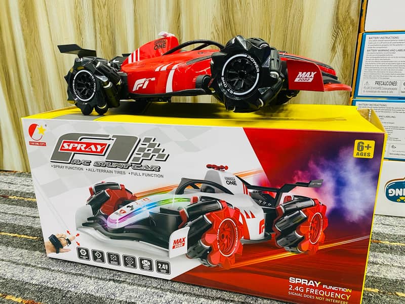 F1 Formula STUNT CAR Racing Remote Control (RC) Rechargeable car. 5