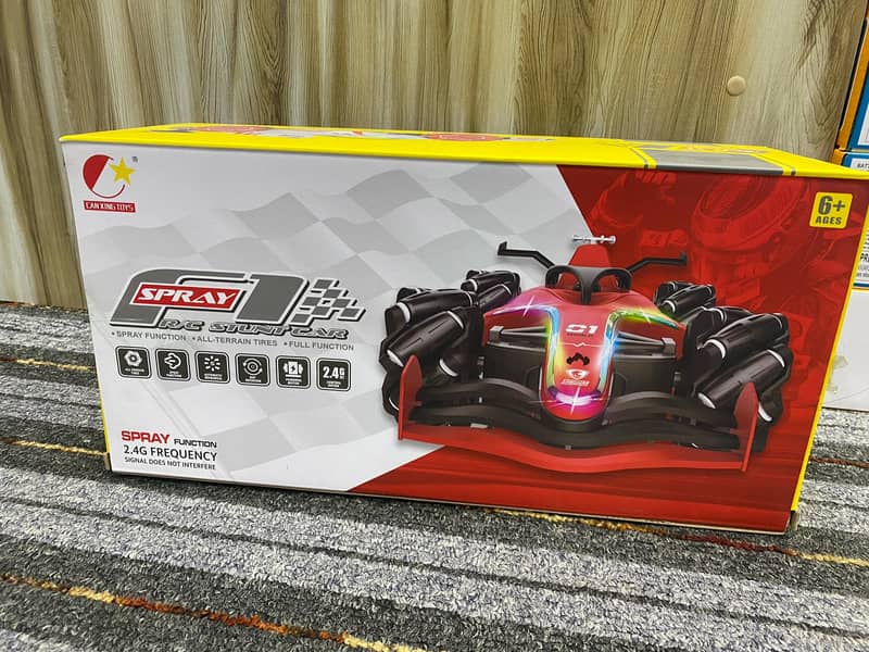 F1 Formula STUNT CAR Racing Remote Control (RC) Rechargeable car. 11