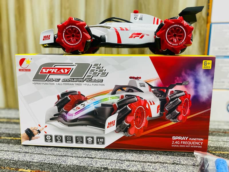 F1 Formula STUNT CAR Racing Remote Control (RC) Rechargeable car. 16