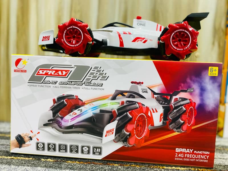 F1 Formula STUNT CAR Racing Remote Control (RC) Rechargeable car. 19