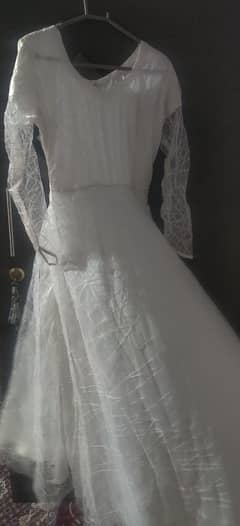 Bridal white frock