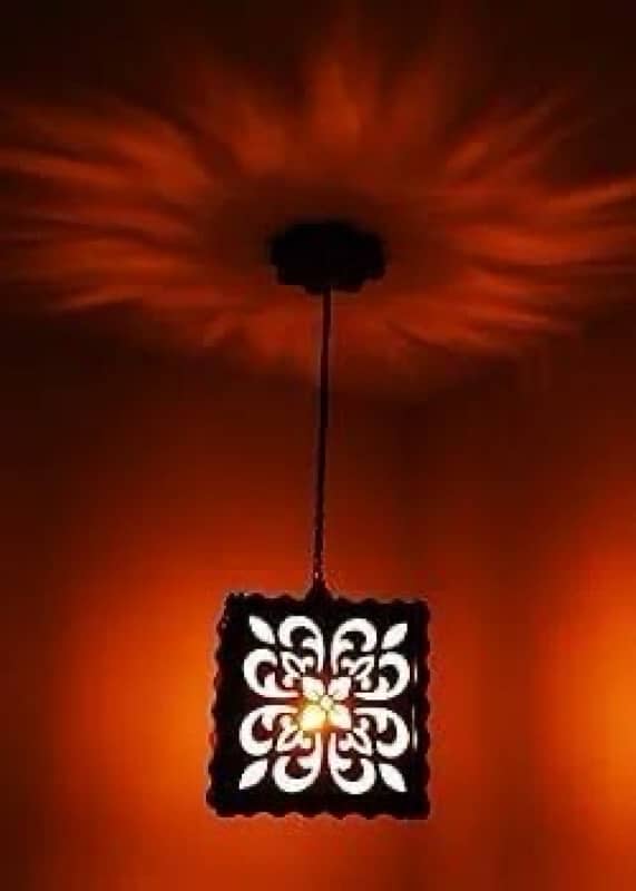 wooden stylish hanging lamp 3