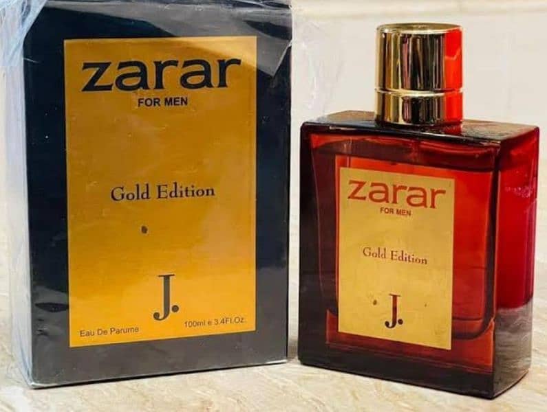 Zarar purfume Golden Edition for Men- 100ml 0