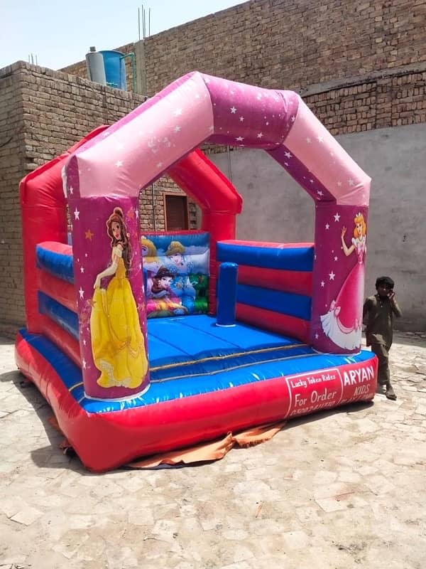 token rides / jumping castle / slides / jhuly / kids kiddi / ride / pl 3