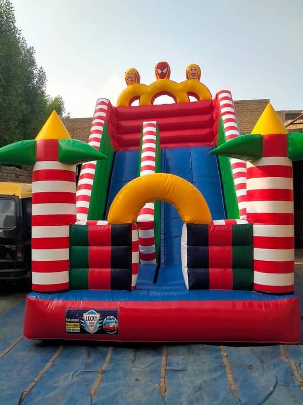 token rides / jumping castle / slides / jhuly / kids kiddi / ride / pl 4
