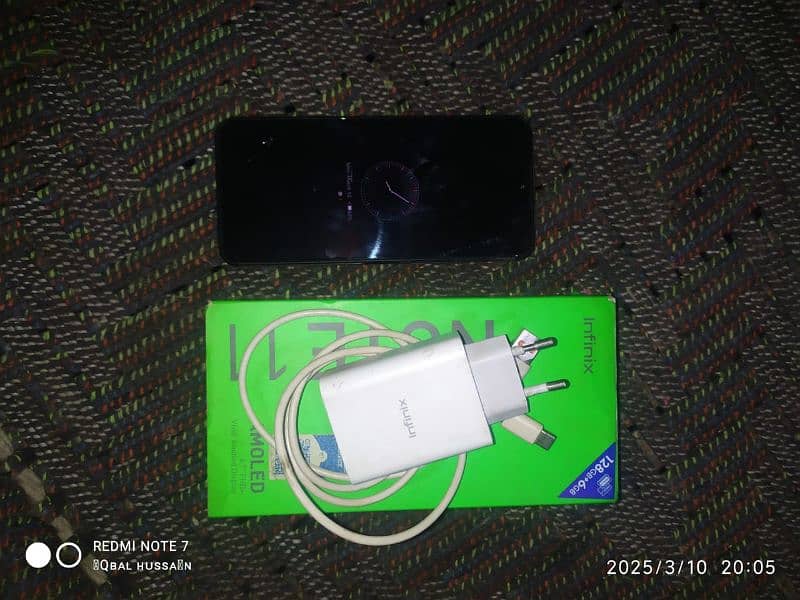 Infinix note 11 6/128 everything ok full box 0