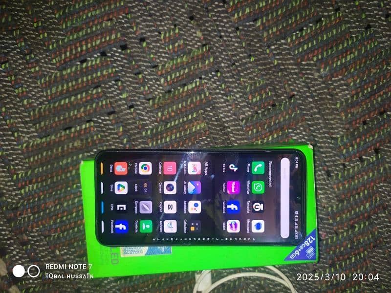 Infinix note 11 6/128 everything ok full box 4