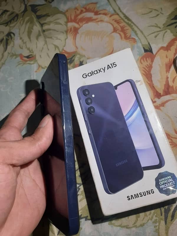 samsung A15 / 6gb / 128gb / official pta approved 4