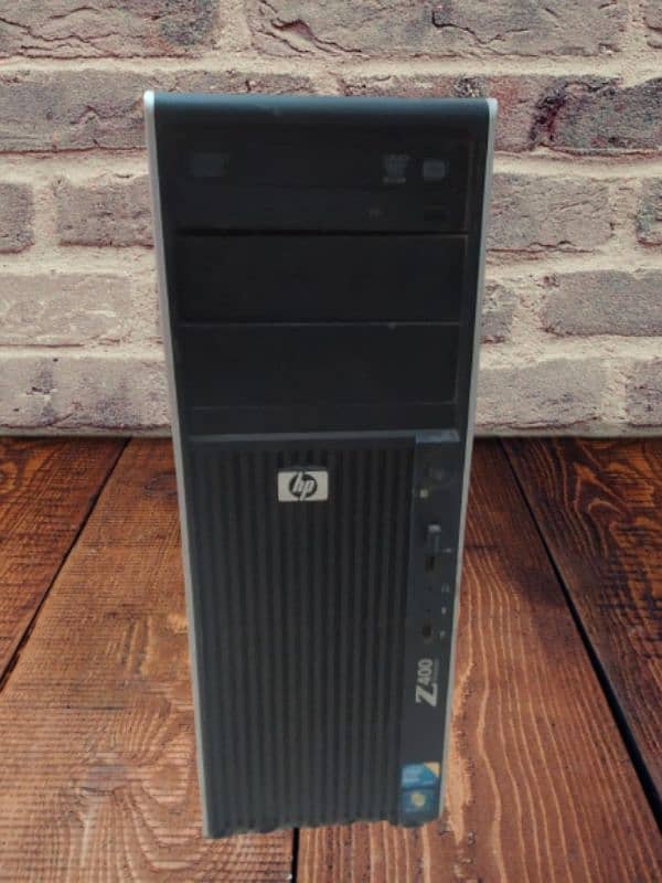 HP Z400 Workstation with 12GB RAM and AMD RX 460 4GB graphic card 0