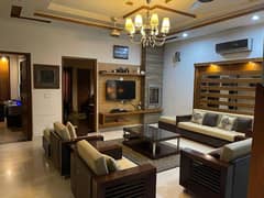 10 Marla Tile Floor 5 Bed Double Story House For Sale In Wapda Town