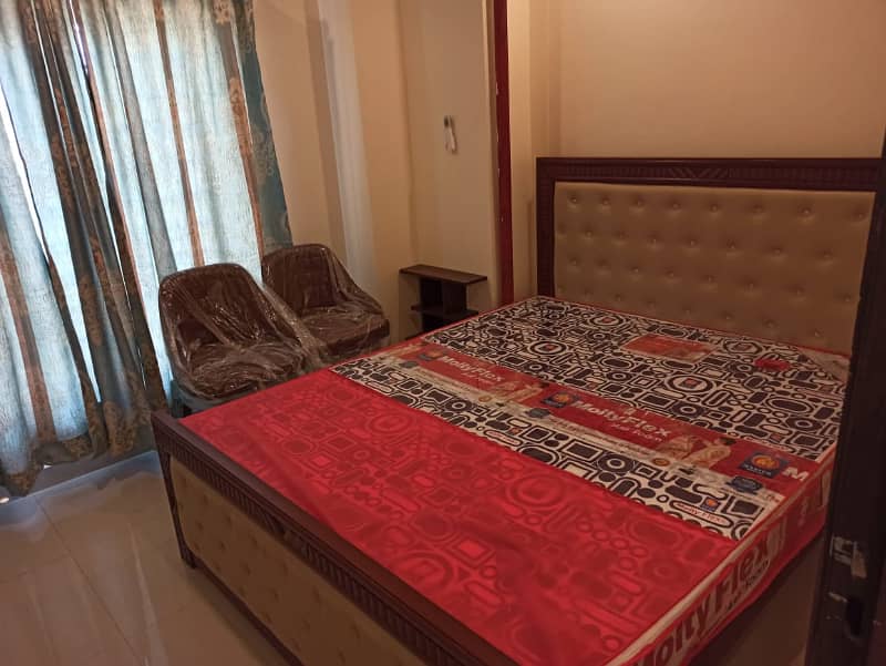 Fully furnished studio apartments in phase 3 mini commercial bahria town Rawalpindi 5