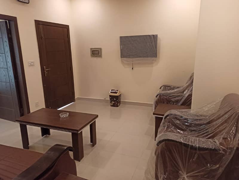 Fully furnished studio apartments in phase 3 mini commercial bahria town Rawalpindi 9