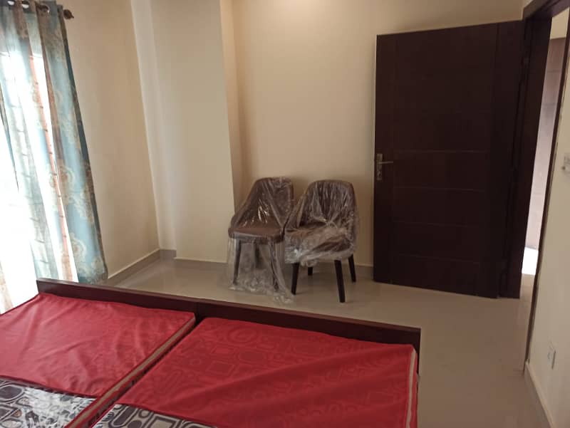 Fully furnished studio apartments in phase 3 mini commercial bahria town Rawalpindi 14