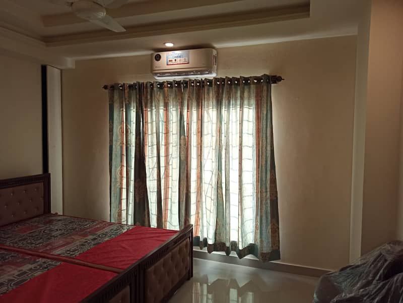 Fully furnished studio apartments in phase 3 mini commercial bahria town Rawalpindi 16