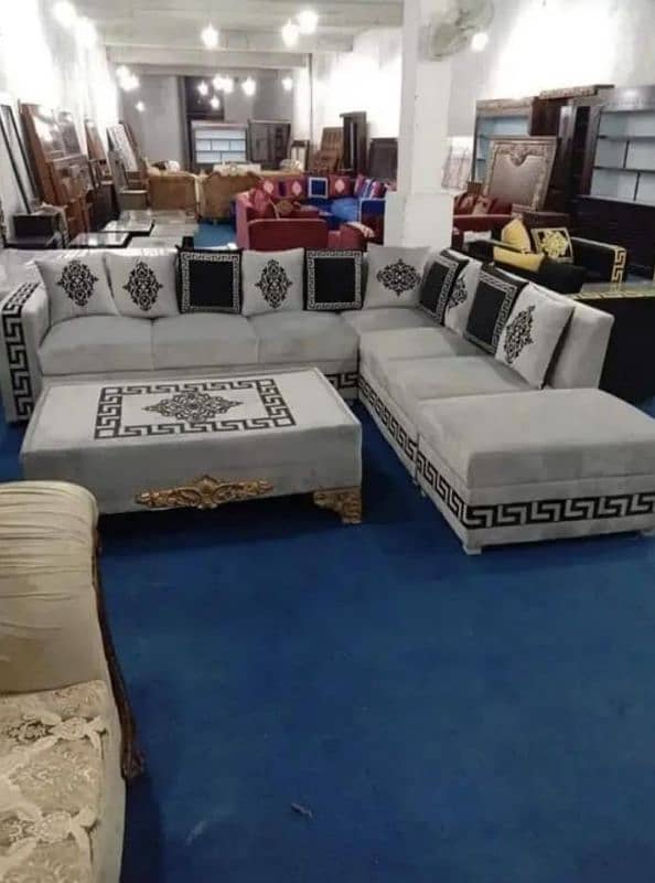 6 Seater Sofa set - Sofa for sale - Modren sofa set - Luxury sofa set 8