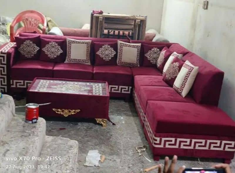 6 Seater Sofa set - Sofa for sale - Modren sofa set - Luxury sofa set 10