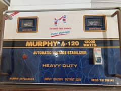 MURPHY stabilizer 12000w