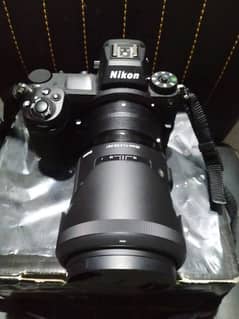 Nikon camera Z62 lens 35 mm 1.4 with mount