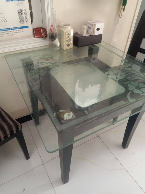 dining table  and tea troly15000 dining15000 4