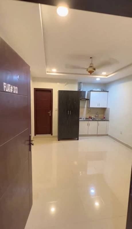 1 bed studio flat apartment for rent available in Gulraiz Housing Scheme near high court road Rawalpindi 0