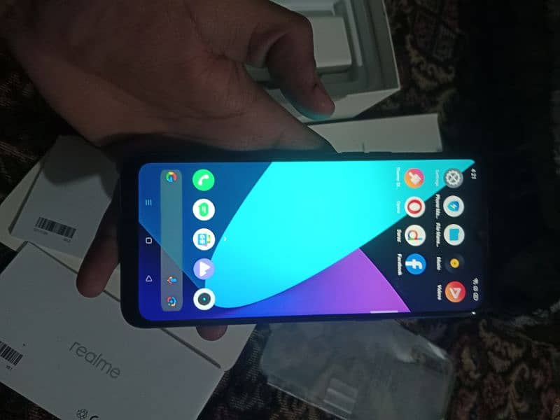 Realme 5 complete box 1