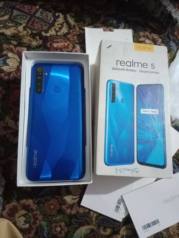 Realme 5 complete box 7