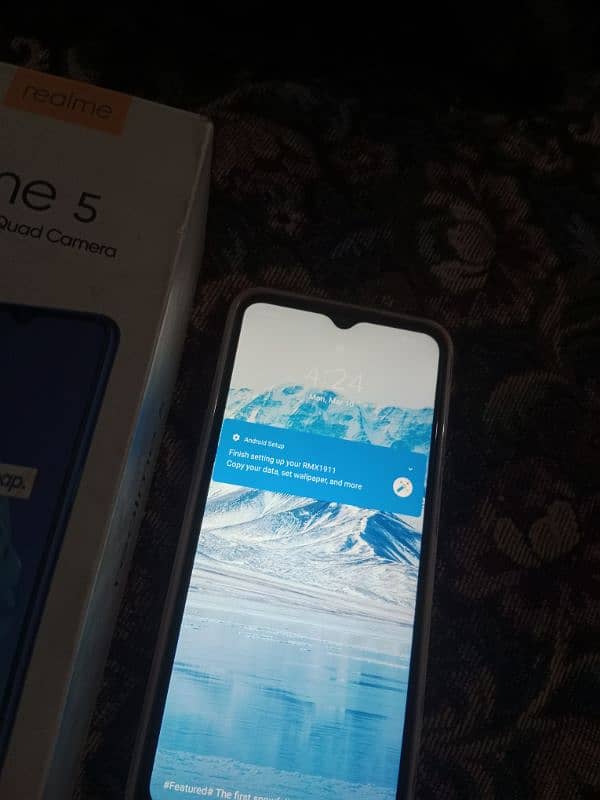 Realme 5 complete box 9