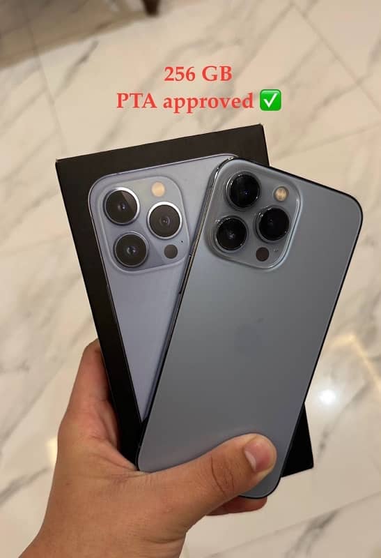 iPhone 13 Pro 256GB PTA Approved 85% Health 0