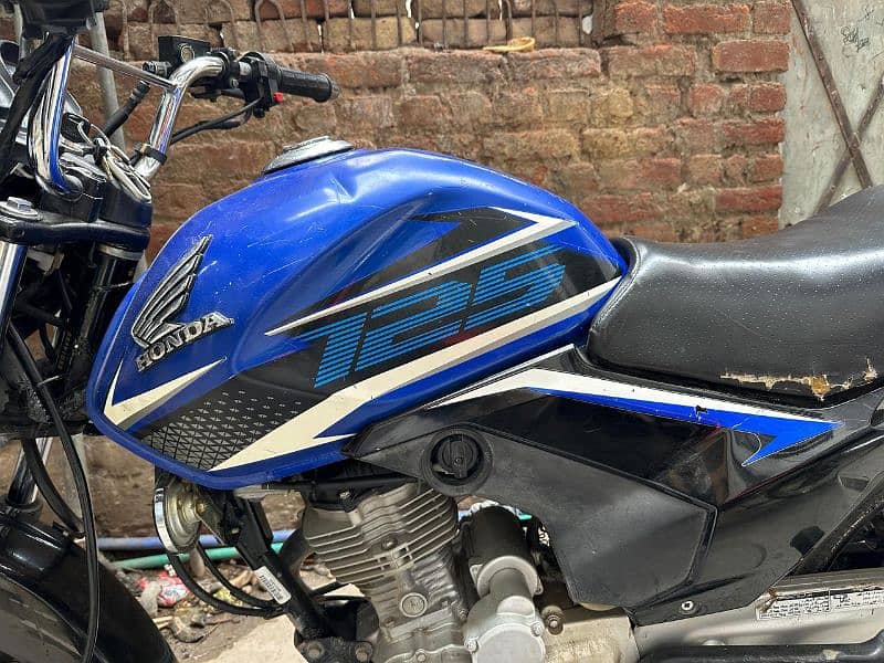 Honda CB 125F 2021 model Blue 19