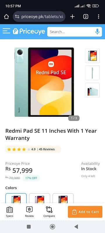 redmi pad se 3