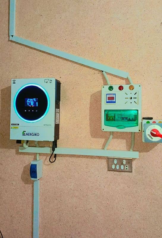 Solar system installation 7.5 par watt 4