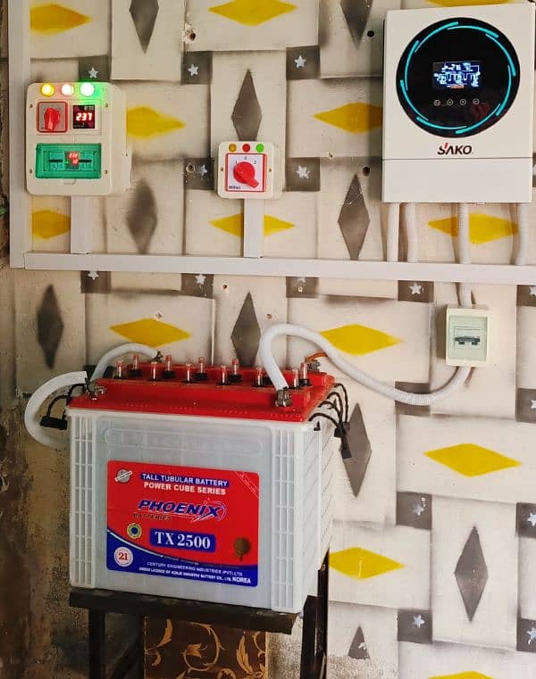 Solar system installation 7.5 par watt 5