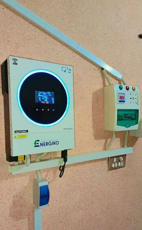 Solar system installation 7.5 par watt 9