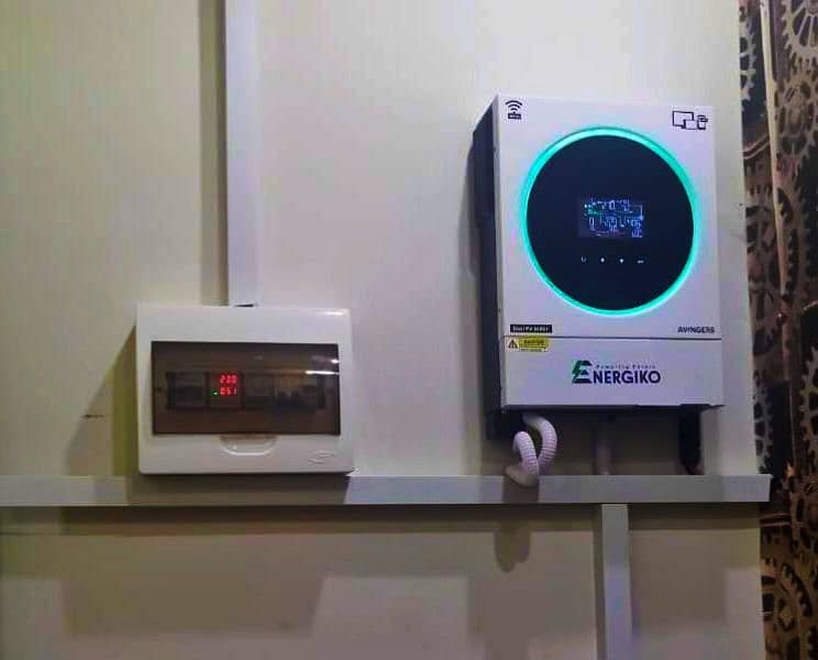 Solar system installation 7.5 par watt 11