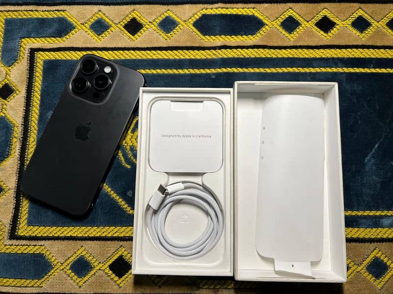 iphone 15 pro black titanium non pta 7