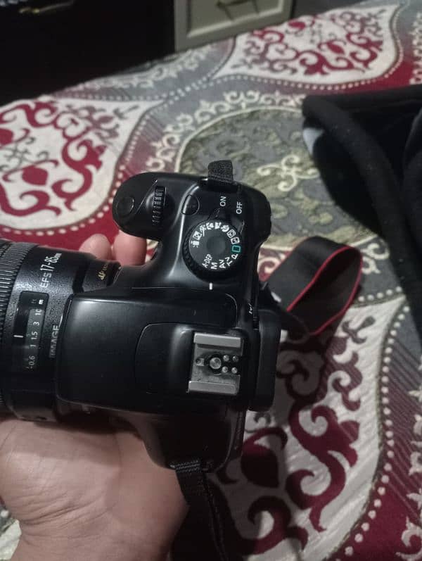 DSLR camera canon 1100d lens 17-85mm 1