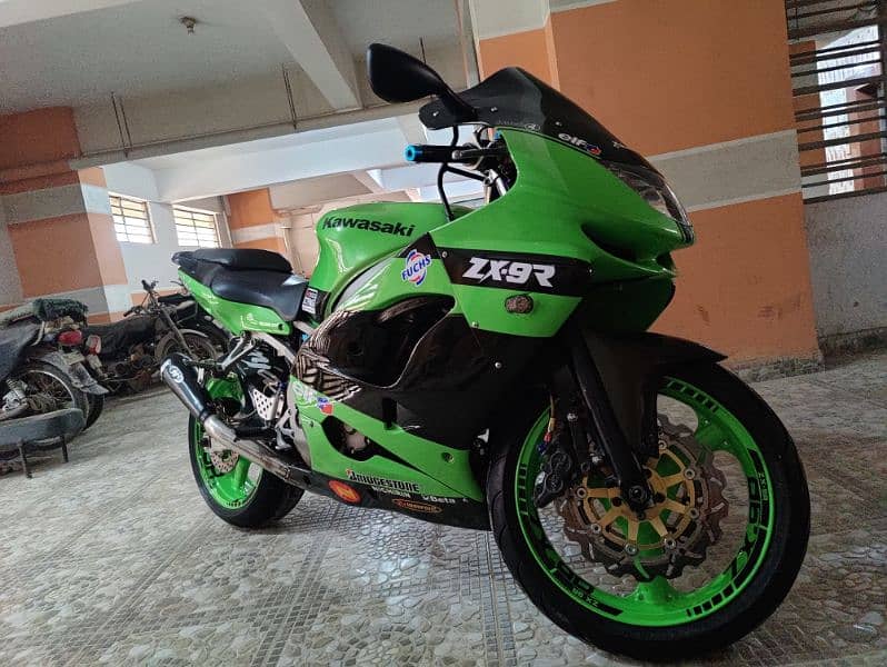 Kawasaki zx9r 2001 model Azad panchi 1