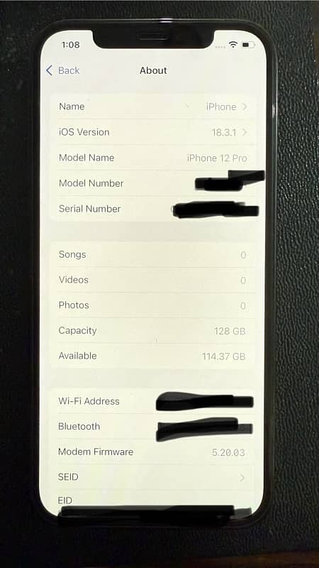 10/10 condition IPhone 12 Pro 0